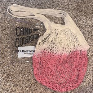 Camp collection dip die market tote